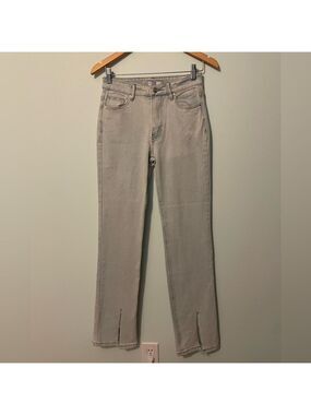 Adika Flare Split Hem Jeans Size Small NWT